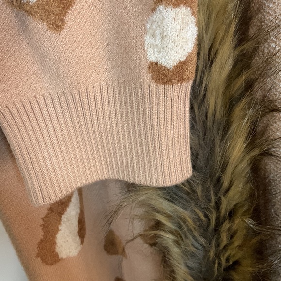 Show Me Your Mumu Womens Leopard Langston Cardigan Small - Picture 7 of 10